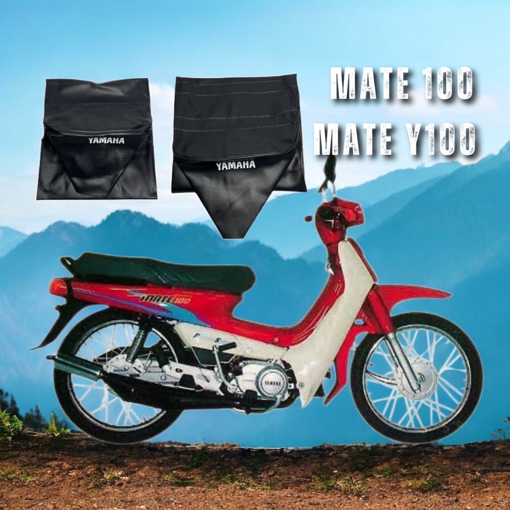 mate100/Y100 หนังหุ้มเบาะ sr autopart [แบบแม็กเย็บ] สำหรับผู้ที่ต้องการเปลี่ยนเบาะมอเตอร์ไซค์ให้กลับมาดูใหม่[25]