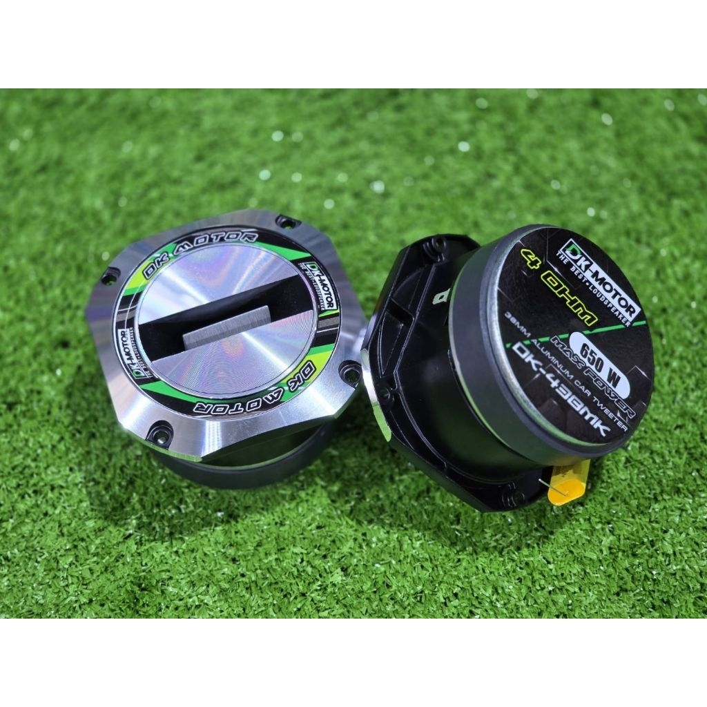 ลำโพงแหลม DK-438MK(แตร) แถมฟรีซีเทพ DK-MOTOR เสียงแหลม ทวิตเตอร์ 4“-4.5” เสียงดีมาก รุ่นใหญ่ ลำโพง แ