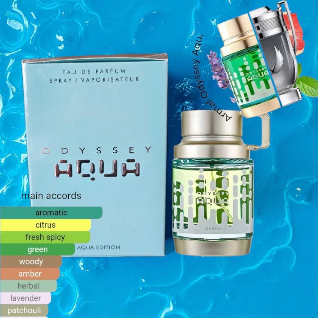 แท้💯Odyssey Aqua Edition by Armaf EDP 100ML
