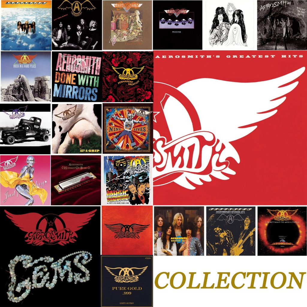 Collection Aerosmith ปี1973 - 2023💥15อัลบั้ม + อัลบั้มรวม 3อัลบั้ม + อัลบั้มพิเศษ 4อัลบั้ม ทั้งหมด 2