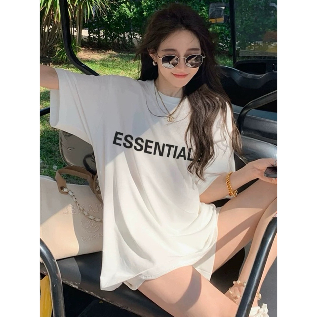 STFSHOPเสื้อยืด แขนสั้น คอกลม งานปัก โอเวอร์ไซค อก44-46 รูปที่ 5