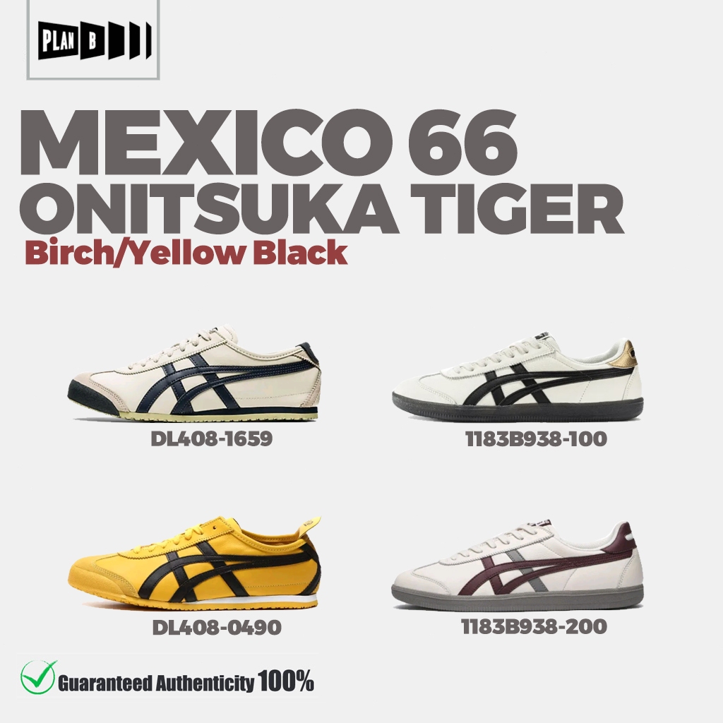 ⭐รองเท้า Onitsuka Tiger Mexico 66 DL408-1659 DL408-0490 1183A201-250 [ของเเท้ 100%] รองเท้าลำลอง พรี