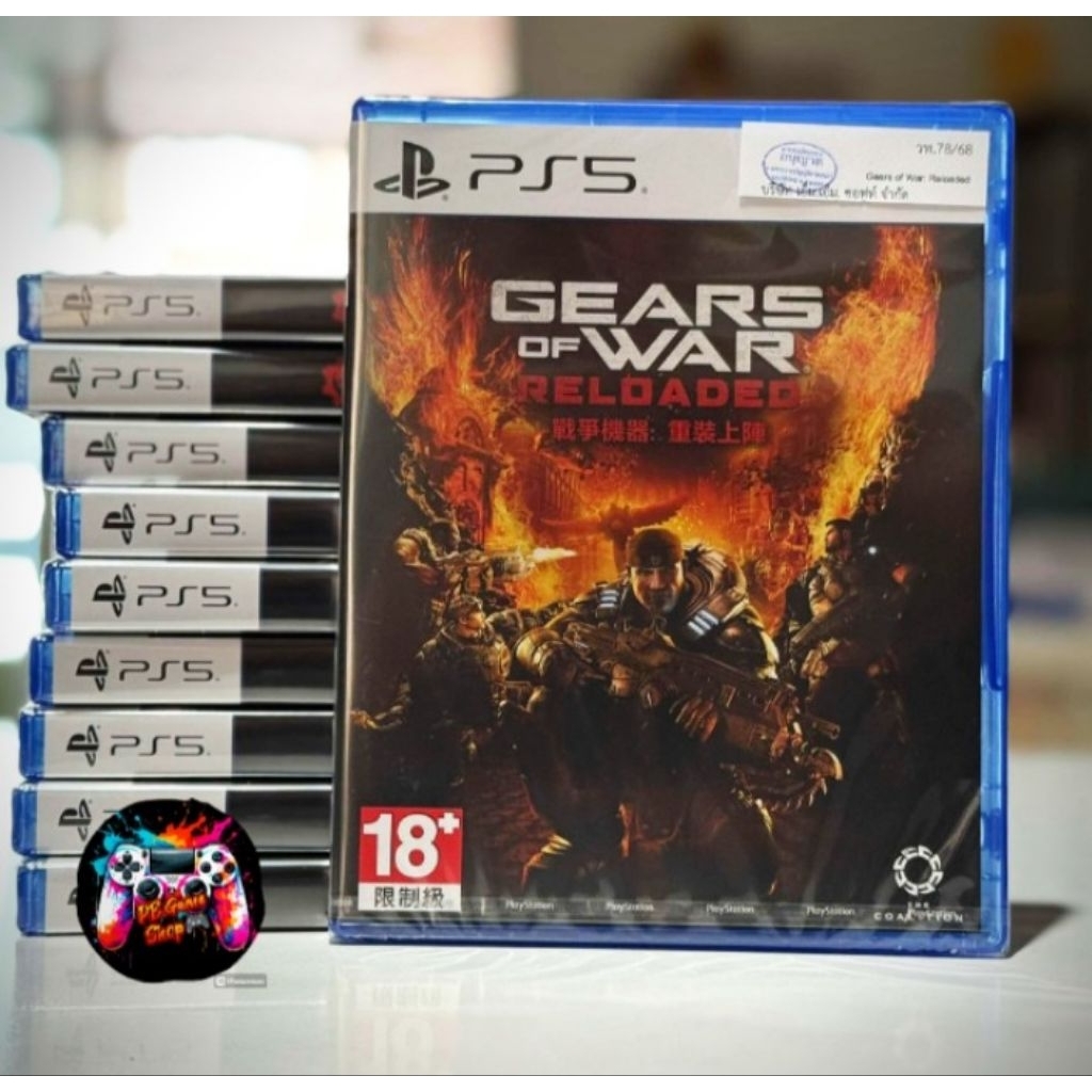[Ps5] game: gear of war: Reloaded แผ่นเกมส์ Ps5 (มือ1) Z.3Asia ภาษาอังกฤษ