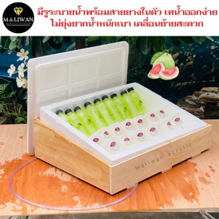 กระบะไม้+ลังโฟมเก็บความเย็น พรีเมียม ใช้งานง่าย เคลื่อนย้ายสะดวก แข็งแรงทนทาน แช่เครื่องดื่ม มี 3 ขนาดให้เลือก (S/M/L)
