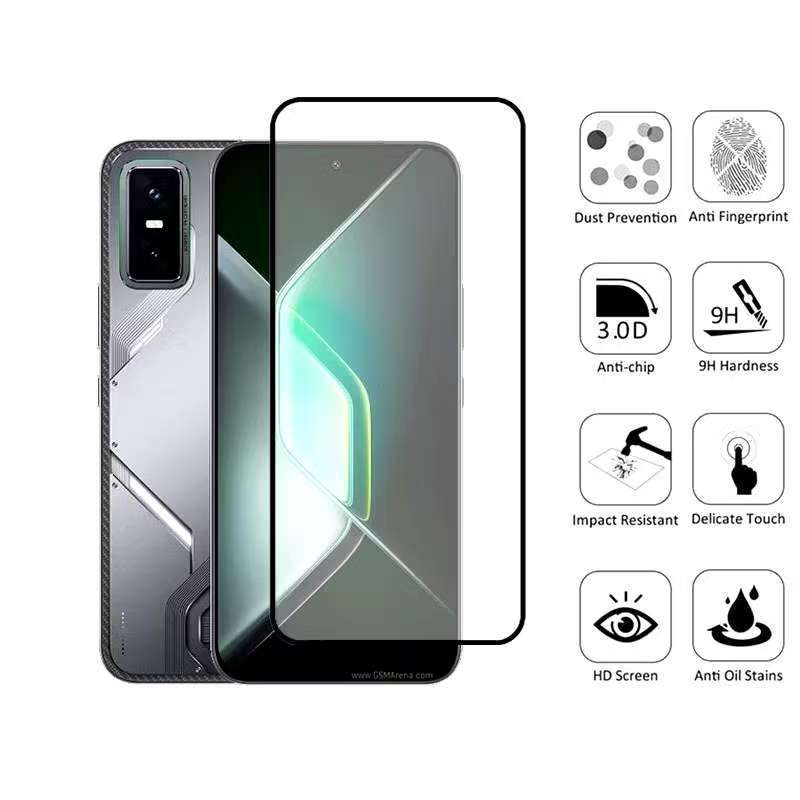 Infinix GT 30 5G/Tecno Pop 9/Spark Go 2025/Spark Go 1/Spark Go 1S/Spark 30C/Spark 30 5Gฟิล์มกระจกเต็มจอInfinix GT 30 Pro