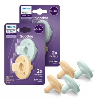 💕USA💕 จุกหลอก Avent BPA Free Soothie Pacifier นำเข้าจาก USA