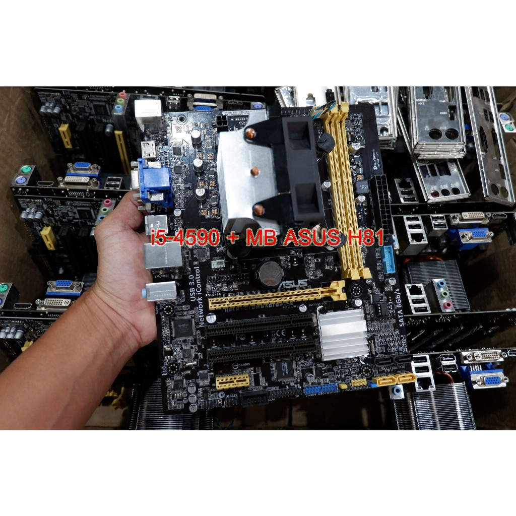 ชุด CPU i5 4590 พร้อมเมนบอร์ด สวยๆ แรงๆ