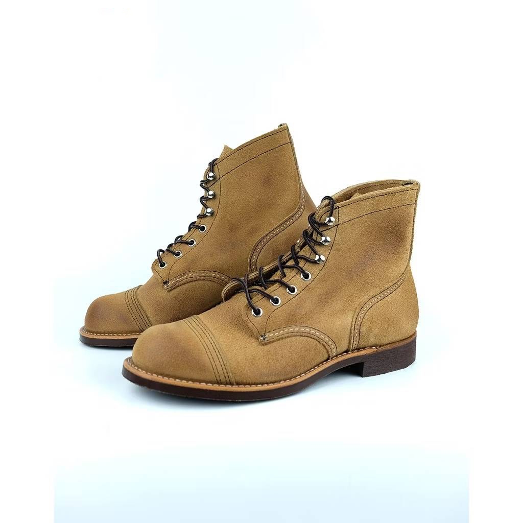 รองเท้า RED WING IRON RANGER 8083 HAWTHORNE MULESKINNER LEATHER ***PTC-MART ร้านตัวแทนจำหน่ายรองเท้า