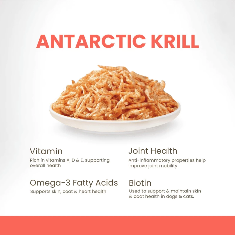 ขนมแมวฟรีซดราย กุ้งคริลล์แอนตาร์กติก 60g thumbnail 6