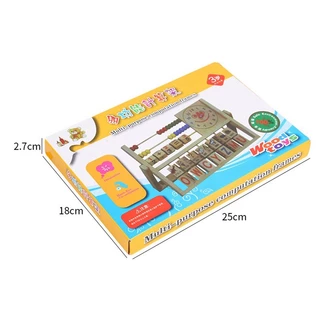 ของเล่นลูกคิด คิดเลข วัสดุไม้ ของเล่นเด็ก เสริมพัฒนาการ ลูกคิดคณิต ของเล่น ABC สื่อการเรียนการสอน ของเล่นนาฬิกาไม้