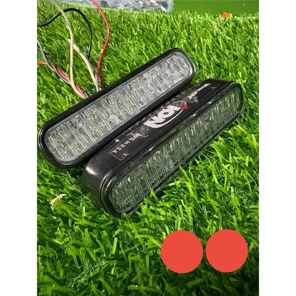 🔴🔴 Whelen ION แดง-แดง พร้อมขา