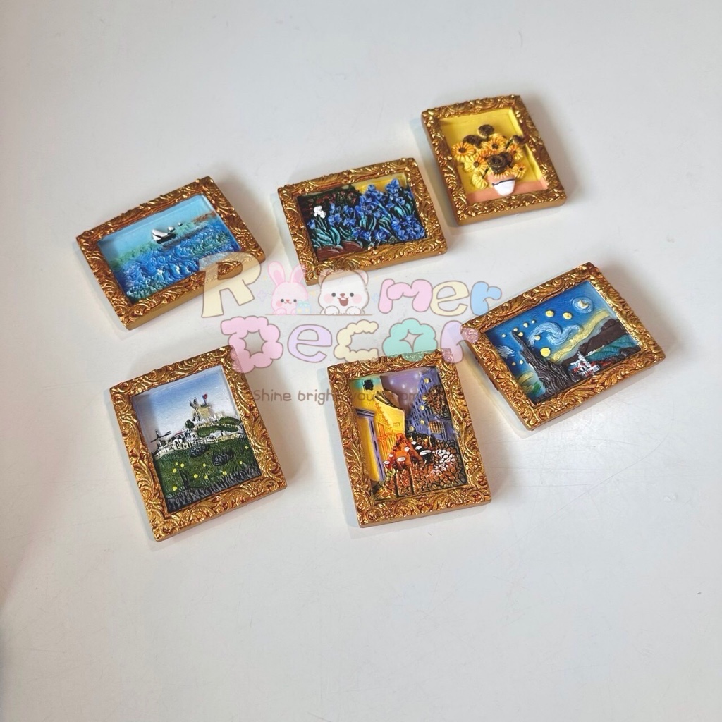 Roomer.Decor [พร้อมส่ง] แม่เหล็กติดตู้เย็น magnet ที่ติดตู้เย็น ที่ติดตู้เย็นน่ารัก