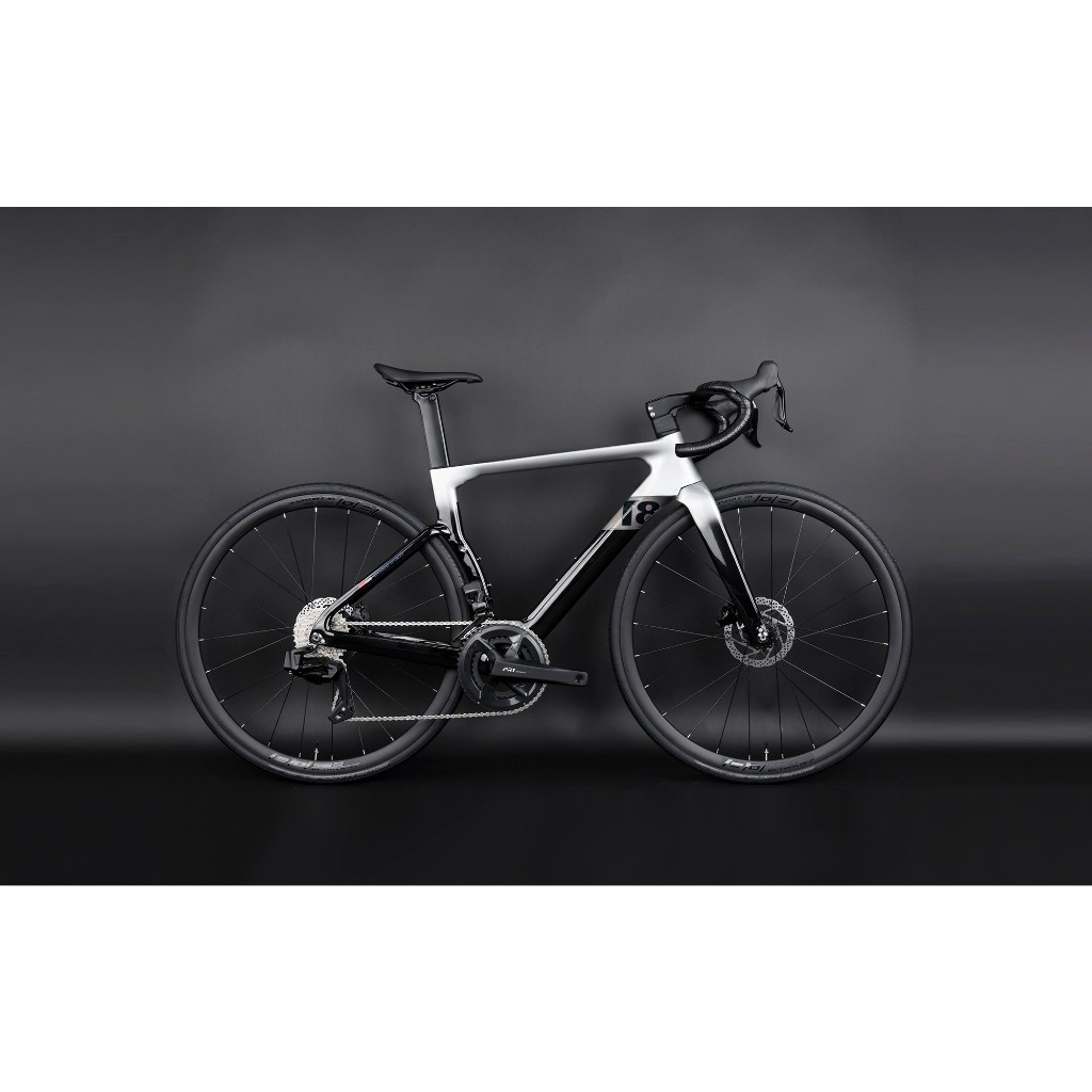 จักรยานเสือหมอบ TWITTER T8 PRO  (เกียร์ไฟฟ้า) 24SP. NEW2025