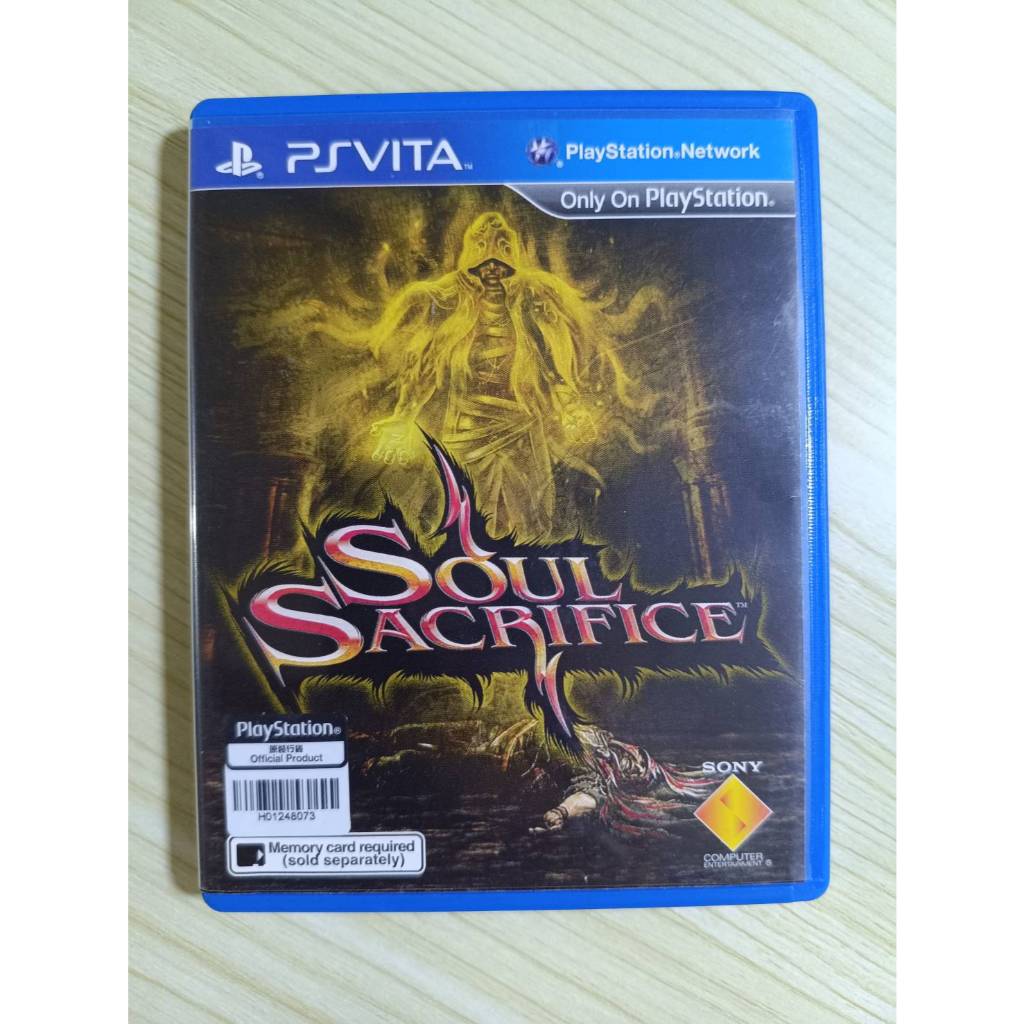(มือ2) PS​ ​vita​ -​ Soul​ Sacrifice (Z3)​