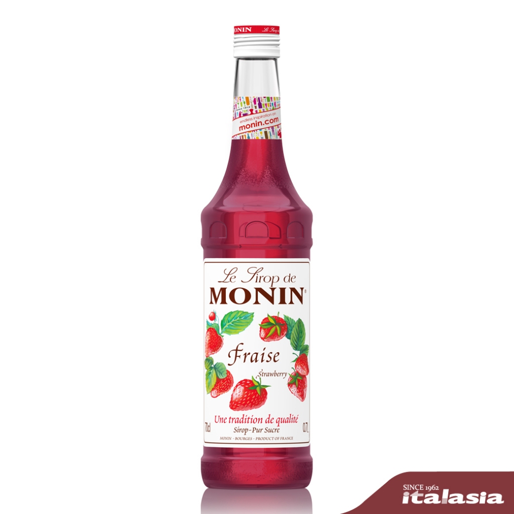 Monin Strawberry Syrup 700 ML. | โมนิน สตรอว์เบอร์รี ไซรัป 700 มล.