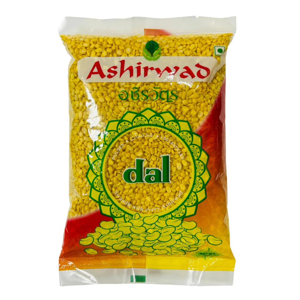 ถั่ว Ashirwad Moong Dhuli 500 GMS