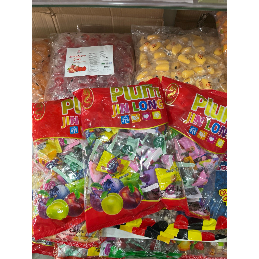 🍒🍑บ๊วยรวมรส​ (ตรา​ มังกร )​ 1kg🍒🍑