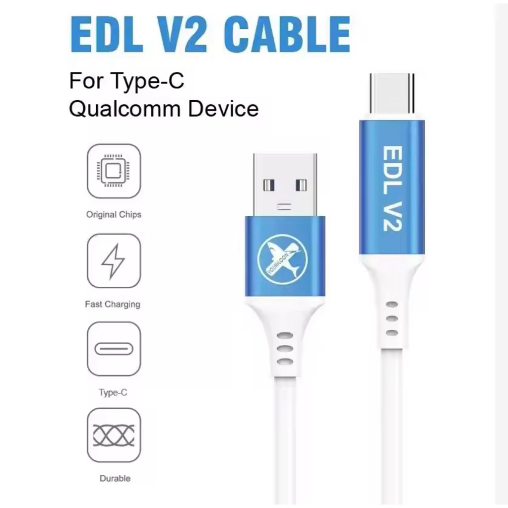 สายเคเบิล EDL V2 2 ชิ้นสําหรับ Type C Qualcomm Mobile ไปยังโหมด Fastboot