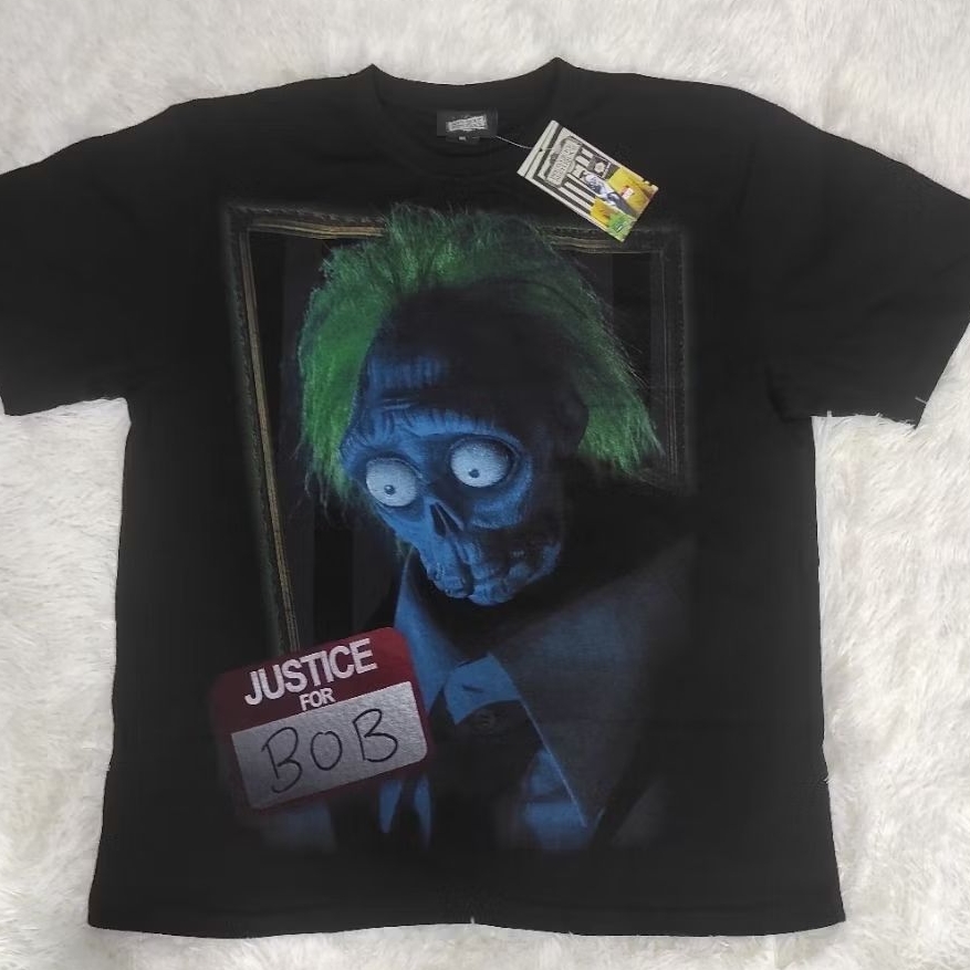 เสื้อยืด ภาพยนตร์เรื่อง Beetle juice ผี BoB ผู้น่าสงสาร ลิขสิทธิ์ปี 2025