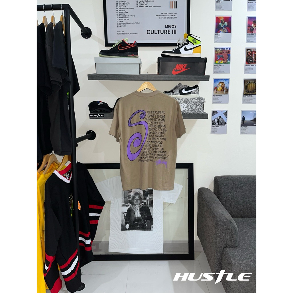 [Hustle.store]เสื้อยืด Stussy S Talk Tee T-Shirt (Pigment Natural) มือ1ของแท้🇦🇺พร้อมส่ง‼️‼️‼️‼️‼️‼️‼