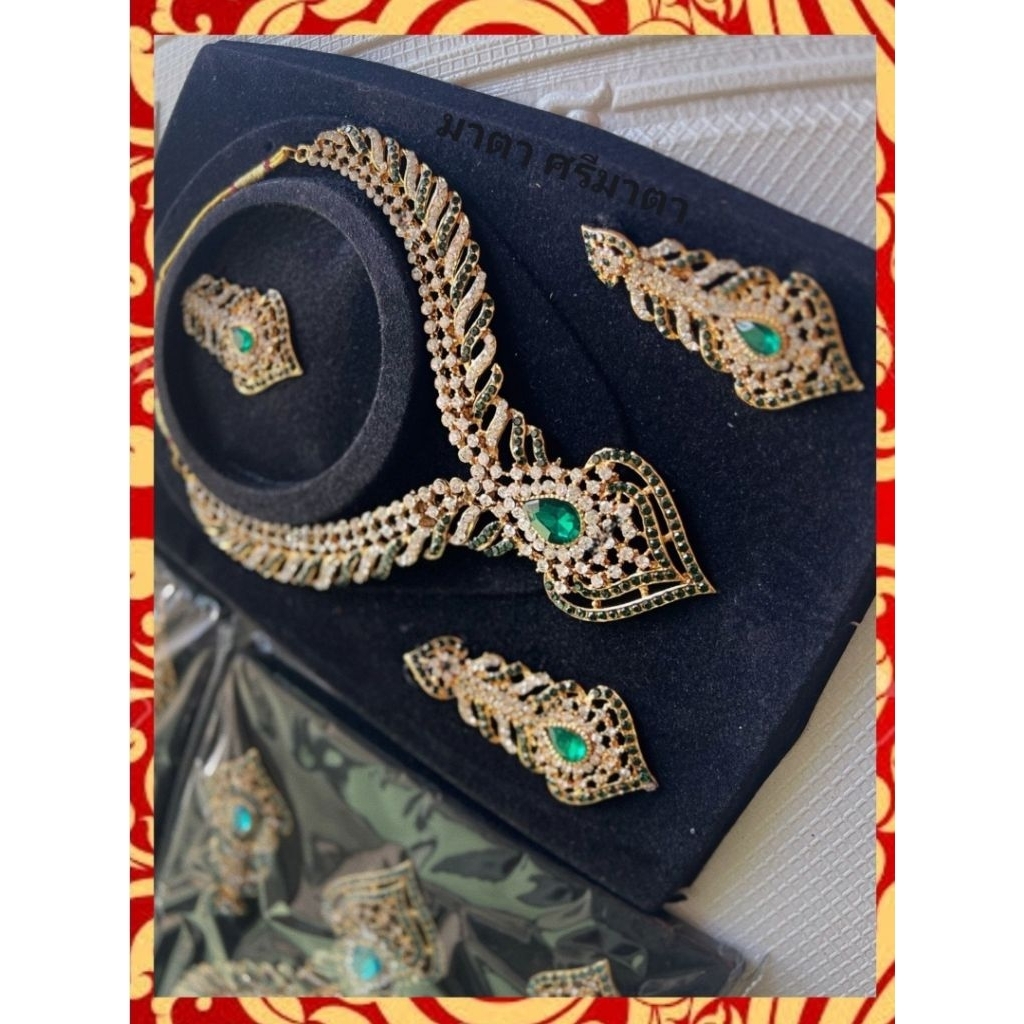 ✨️New! เครื่องประดับอินเดีย สร้อยคออินเดีย ส่งฟรี!🔥 Indian jewellery👑