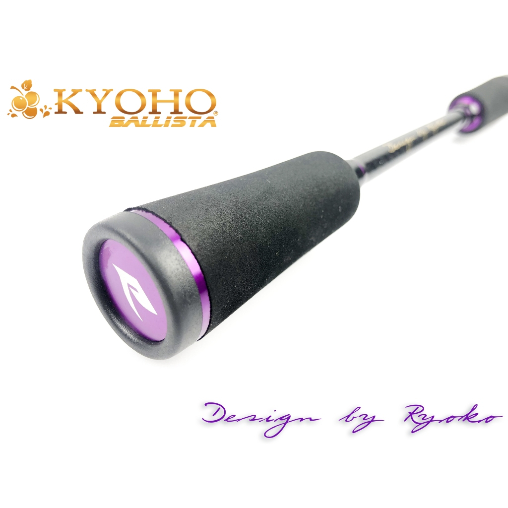 คันตีเหยื่อปลอม BALLISTA KYOHO  เป็นคัน 2 ท่อน ต่อกลาง ด้ามพุดเดิ้ล Reelseat ทั้ง เบทและสปิน - รูปที่ 3