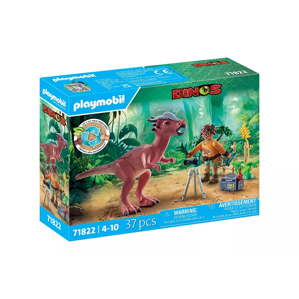 Playmobil 71822 Dinos Stygimoloch Observation ไดโนเสาร์ การสังเกตสไตกิโมล็อก