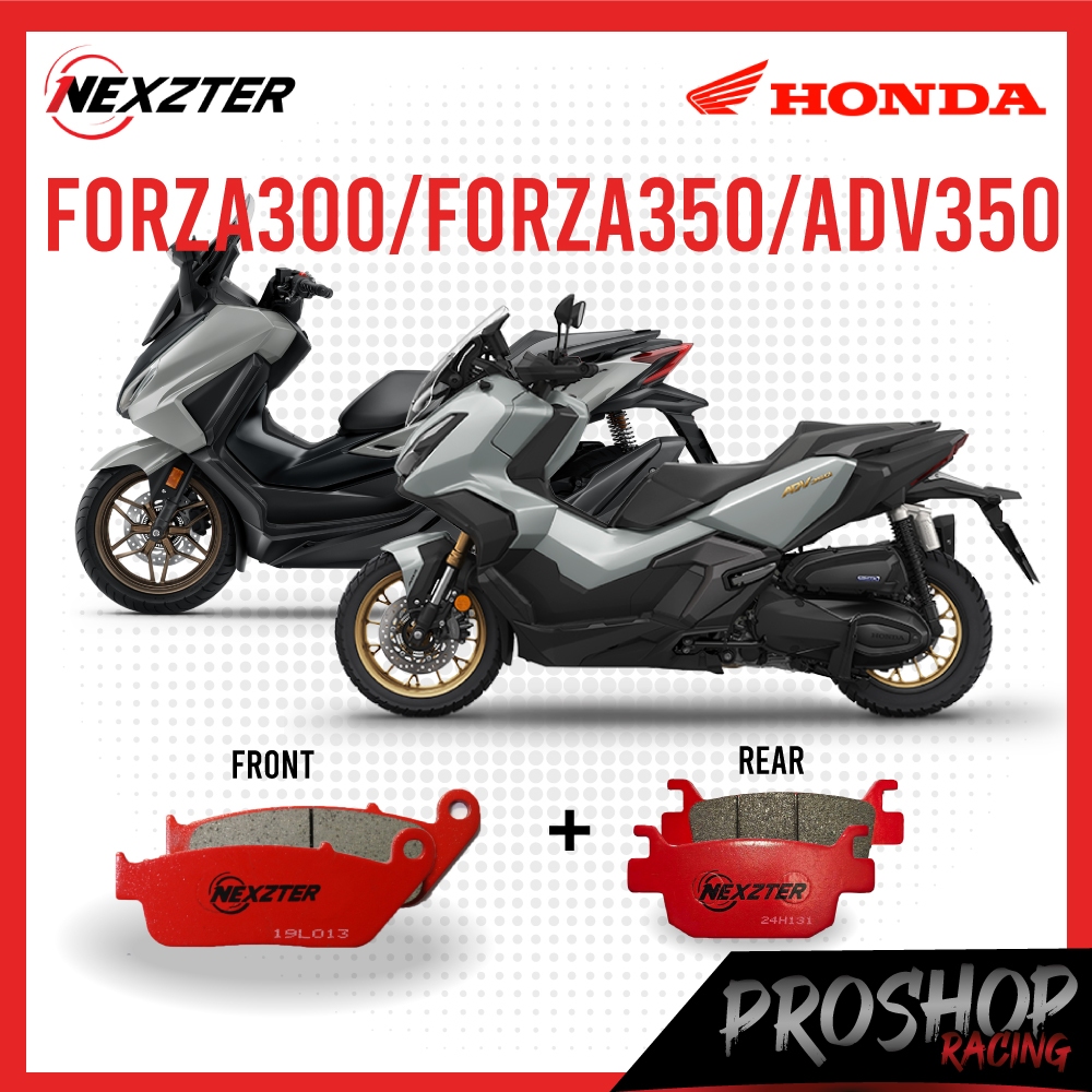 ผ้าเบรค Nexzter สำหรับ Forza300 Forza350 ADV350