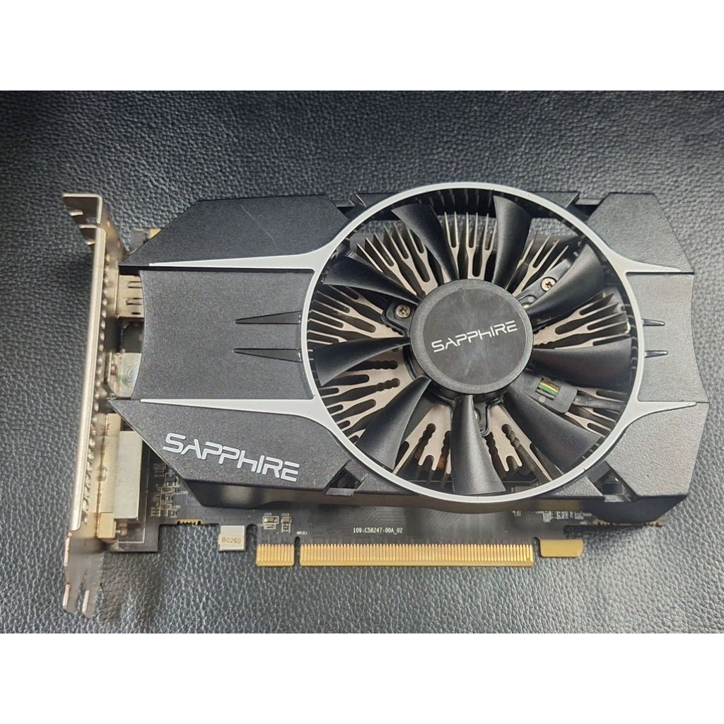การ์ดจอมือ✌️Sapphire Raedon R7 260X 2G GDDR5 PCI-E HDMI/DVI-I/DP OC VERSION Graphics Card