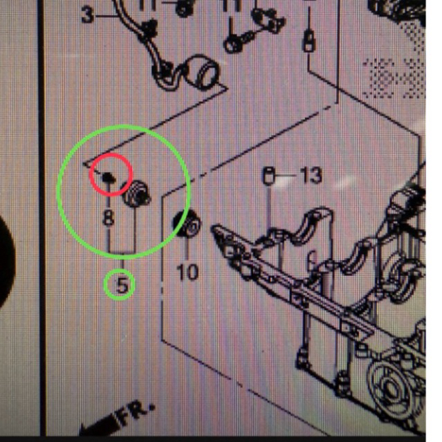 เซ็นเซอร์วัดแรงดันน้ำมันเครื่องCB/CBR650f/CB/CBR650fปี13-25