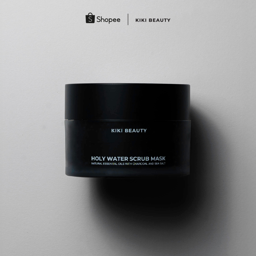 KIKI BEAUTY HOLY WATER Scrub Mask (กีกี้บิวตี้ โฮลี่ วอเทอร์ สครับ มากส์)