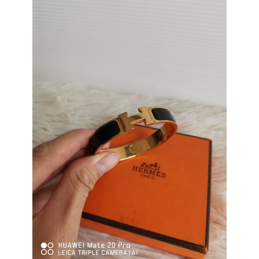 กำไล Hermes clic clac มือสองของแท้