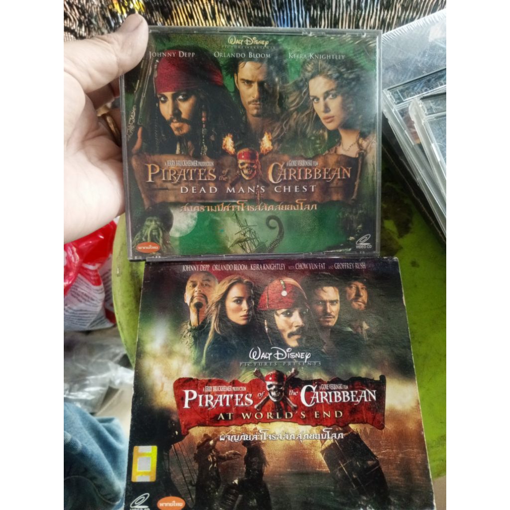 PIRATES CARIBBEANAGORE VERBINSKI FINDEAD MAN'S CHESTสงครามปาโจรAAAAยองโลกVIDEO OPJOHNNY DEPP ORLANDO