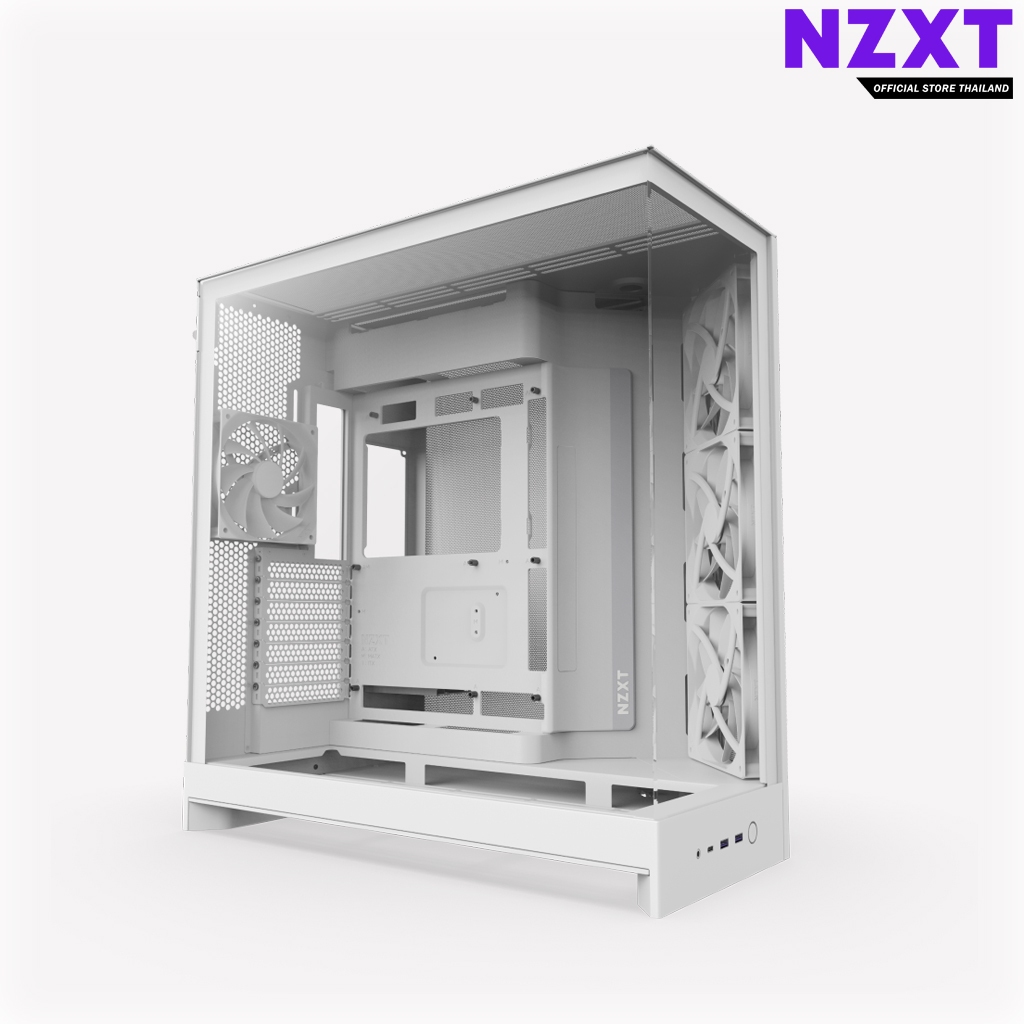 CASE NZXT H9 FLOW [2025] WHITE : CM-H92FW-01