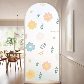 ฟิล์มกระจก🌺แผ่นPVC 60*200/90*200cm กันน้ำกันรอย ฟิล์มหน้าต่าง ทึบแสง ให้ความเป็นส่วนตัว Glass Film
