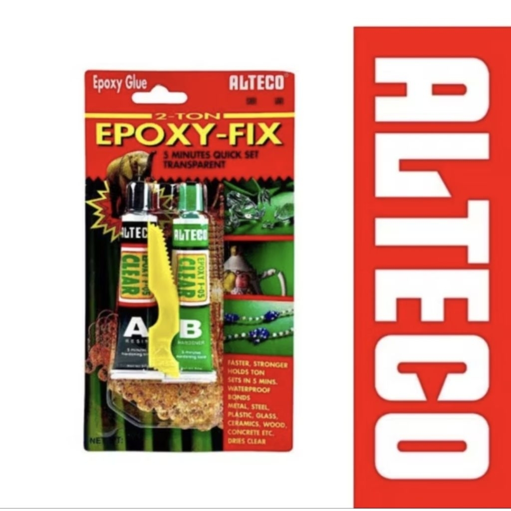 กาวอีพ็อกซี่ EPOXY (ขนาด 40กรัม)(สีใส)(แห้งเร็ว 5นาที)