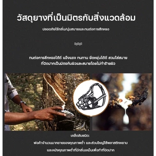 ตะกร้อปากสุนัข ตะกร้อครอบปาก ป้องกันการกัดเห่า ที่ครอบปากสุนัข น้องหมาดื่มน้ำได้ ตะกร้อสุนัข ตระกร้อครอบปากสุนัข