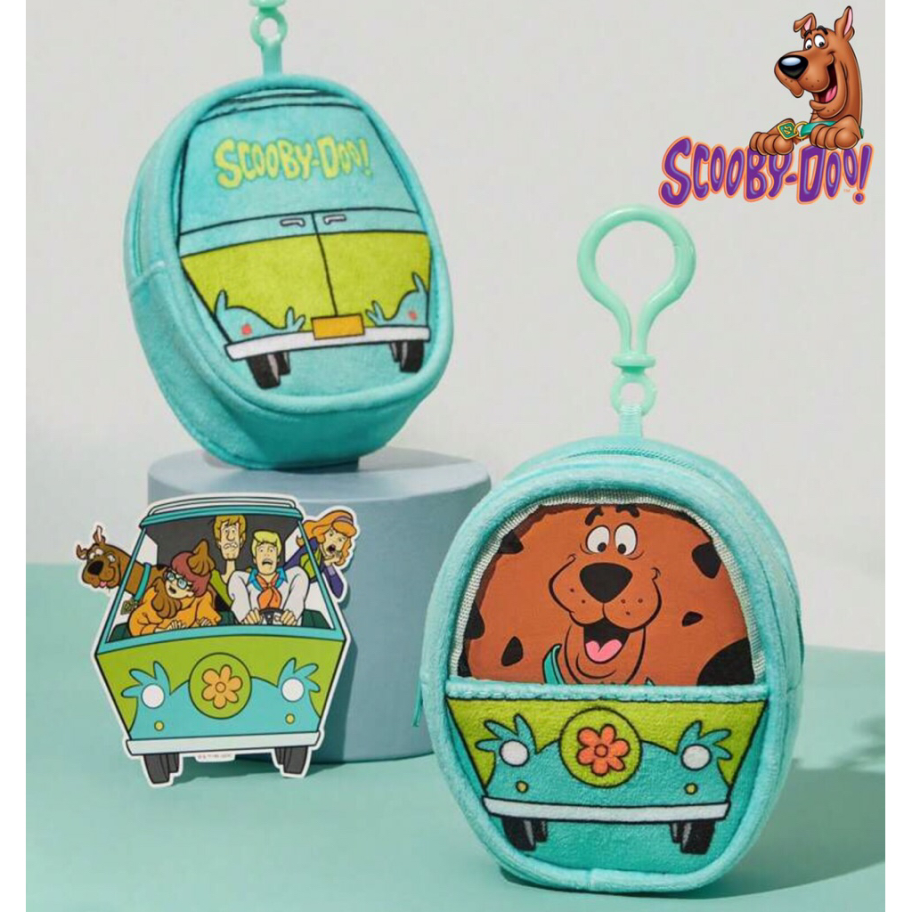 [พร้อมส่ง🇹🇭] กระเป๋าพวงกุญแจ Scooby Doo©️+ เข็มกลัด 100% Authentic