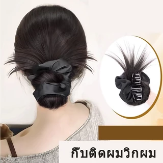🔥วิกผมแถบร้อน กิ๊บติดผมวิกผม สไตล์เกาหลี ลอนยุ่งๆ ลอนดังโงะ แฮร์พีชผมลอน กิ๊บมวยผม มวยผมเจ้าสาว กิ๊บดังโงะ ผมลอนยุ่ง
