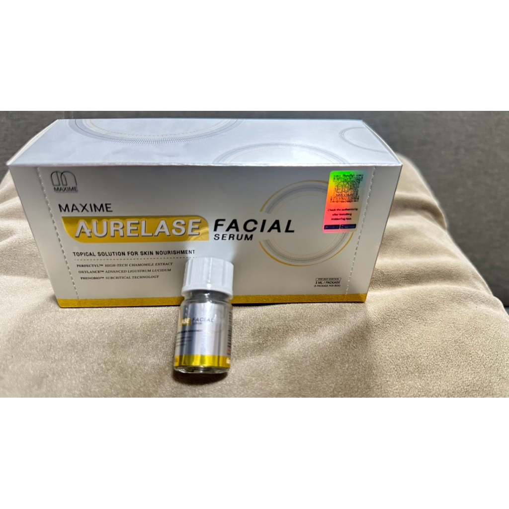 AURELASE FACIAL SERUM แมคซิมี่ออรีเลส เฟเชียล เซรั่ม ราคาต่อขวด ( 1 ขวด )