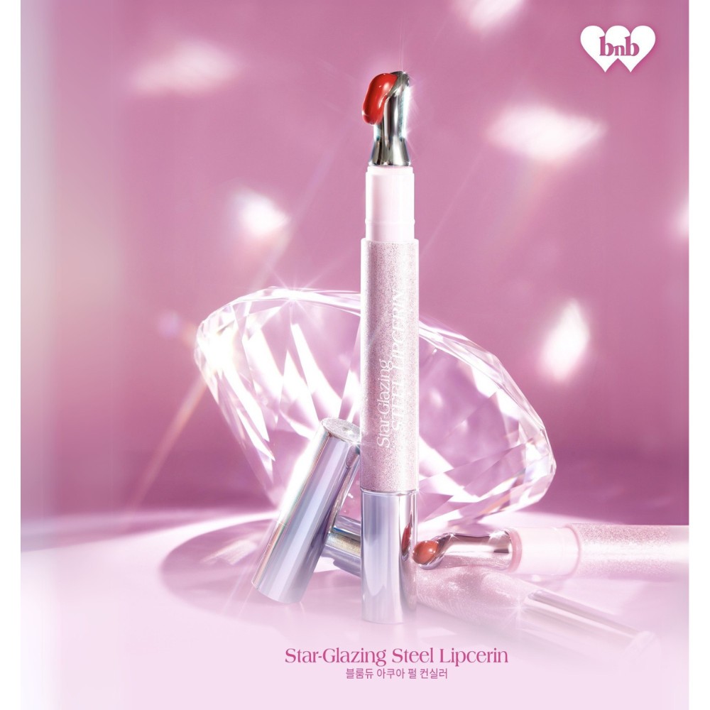 NEW..(1ชิ้น) BNB barenbliss Star-Glazing Steel Lipcerin ลิปหัวเหล็ก (L)
