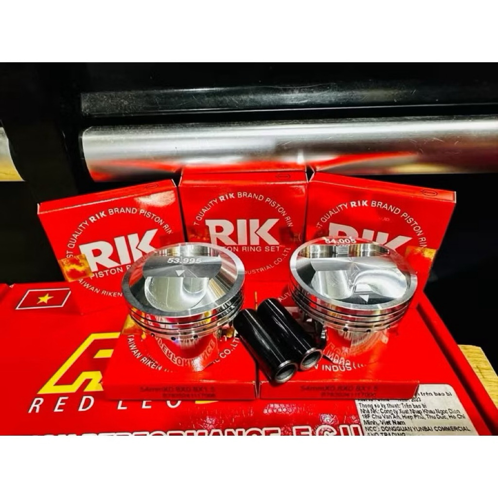 ลูกสูบREDLEO 54mm.หัวลูกCNC 2v,4v