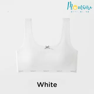 Momoru KIDS BRA ชุดชั้นในสำหรับเด็กผู้หญิง 10-16 ขวบ บราแบบสวม เสื้อในไร้ขอบ ใส่สบายระบายอากาศได้ดี