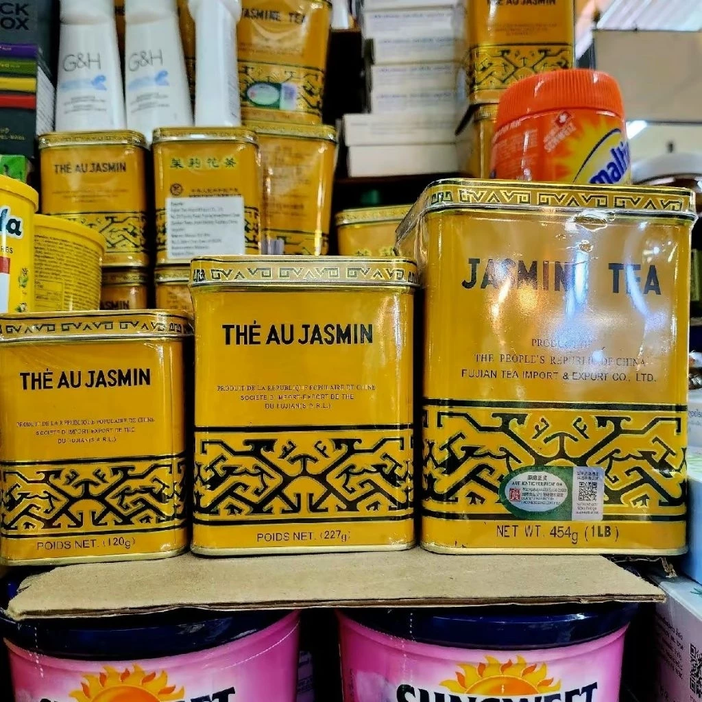 แท้!! ใบชามะลิ (Jasmine Tea) มี3ขนาด 120g,227g,454g