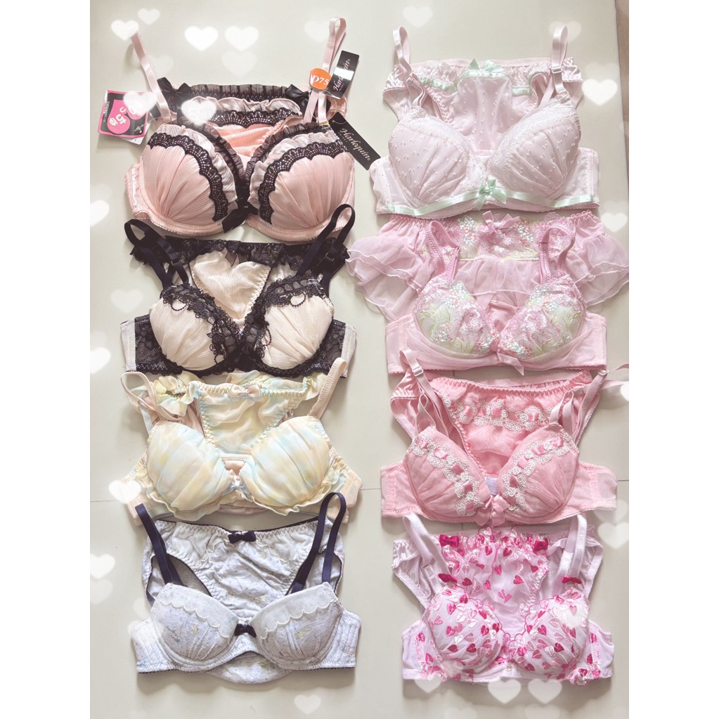 🇹🇭พร้อมส่ง🇹🇭บราญี่ปุ่น บราเจ้าหญิงแบรนด์ มือ1
