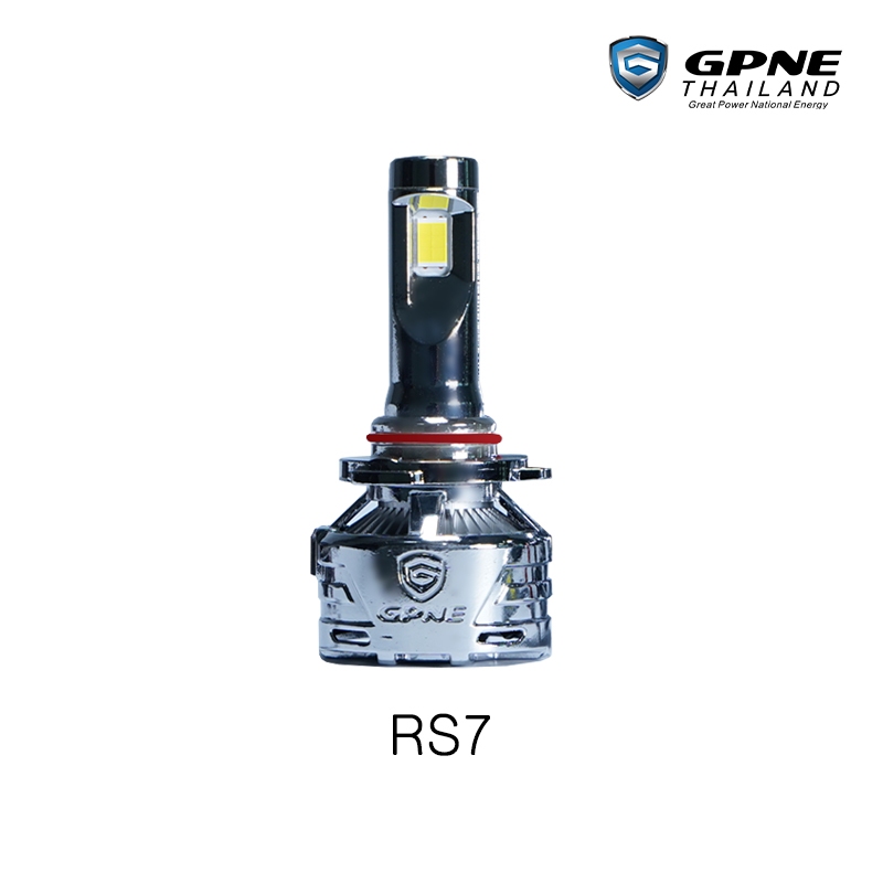 GPNE RS7 | หลอดไฟหน้า LED 140W แสงขาว 5500K ความสว่าง 28,000LM ของแท้ 100% รับประกัน 4 ปี