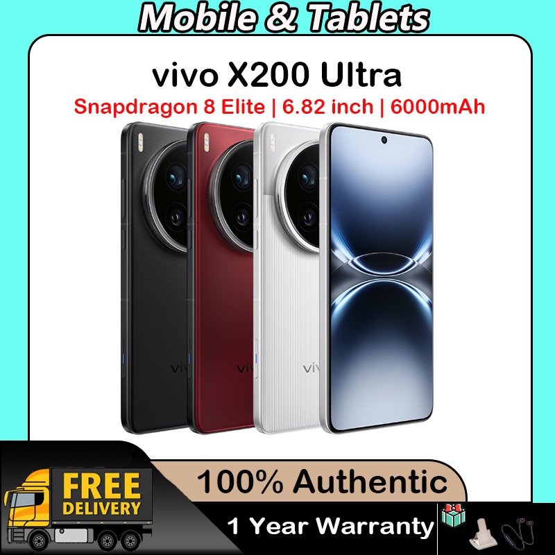 Vivo X200 Ultra Photography Kit | 16GB+1TB | Snapdragon 8 Elite 50 MP Camera 4K 60fps 10bit Log