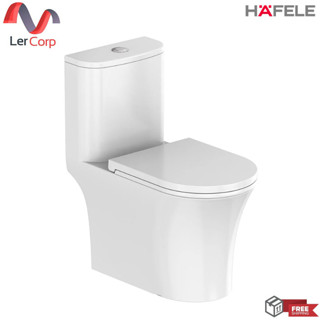 (Hafele) สุขภัณฑ์ชิ้นเดียว 3 และ 4.5 ลิตร รุ่น Rhine II S-Tr…