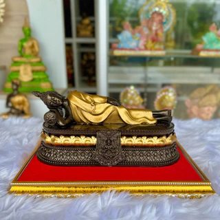 พระประจำวันเกิด หน้าตัก3นิ้ว แร่เหล็กน้ำพี้ แถมฟรีฐานรองพระ สีมันปูเพ้นท์