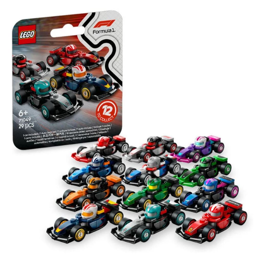 LEGO® Minifigures F1 Collectible Race Cars 71049 (ครบชุด 12 แบบ)